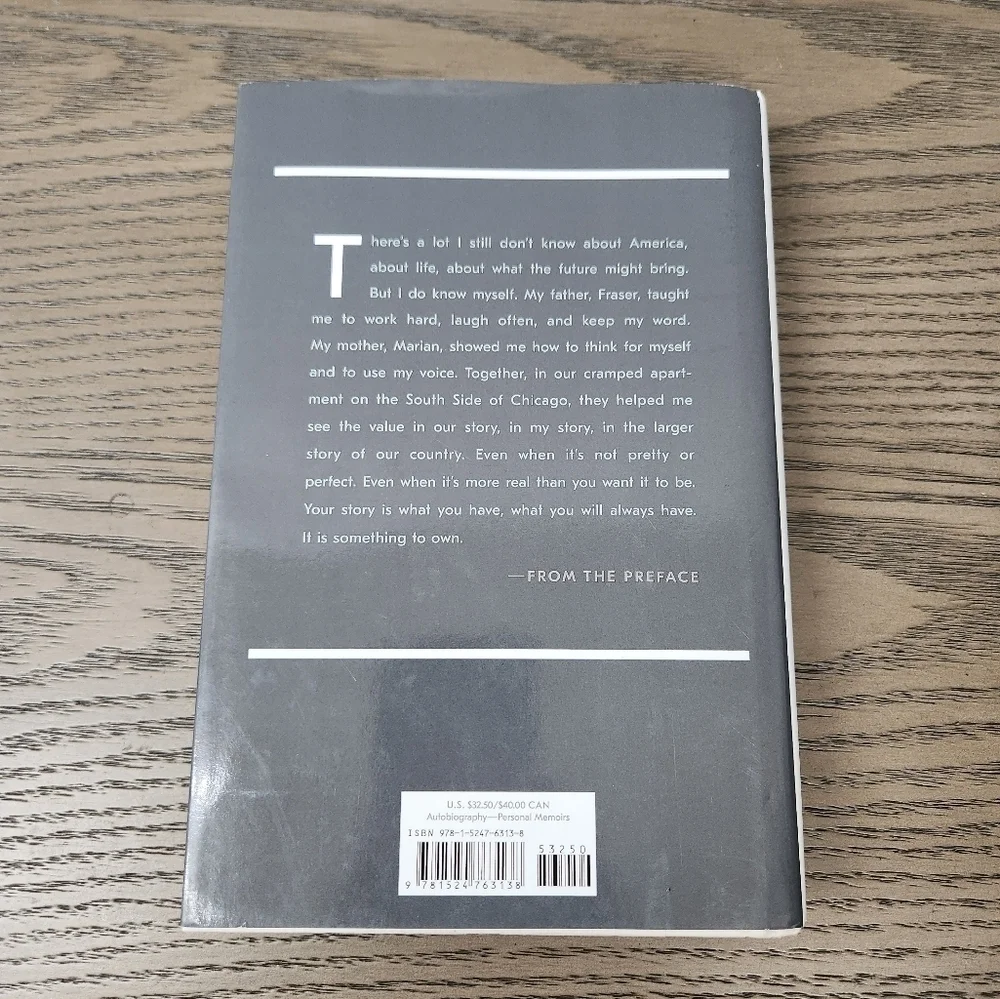 Becoming by Michelle Obama Hardcover Book - Picture 3 of 5